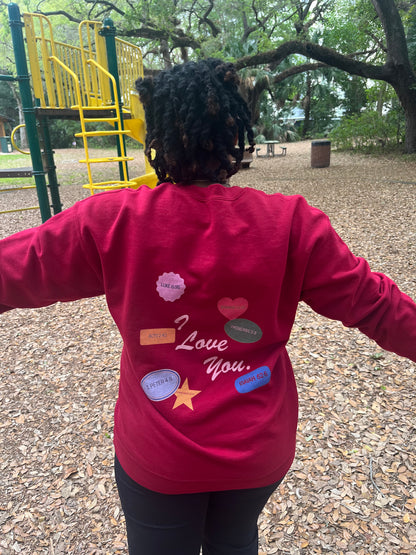 You Are Loved Crewneck Sweatshirt