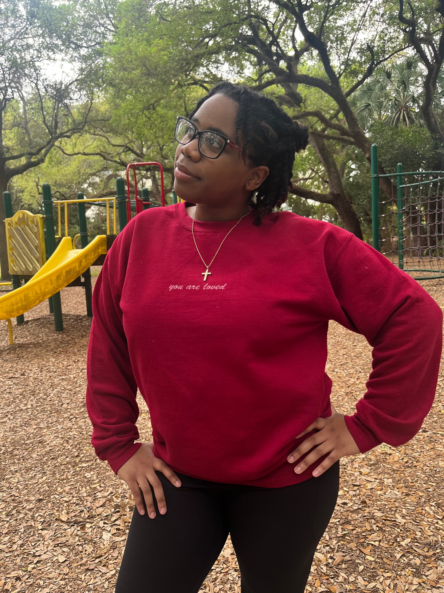 You Are Loved Crewneck Sweatshirt