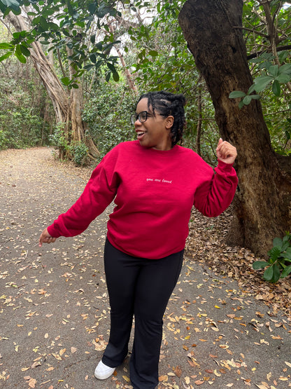 You Are Loved Crewneck Sweatshirt
